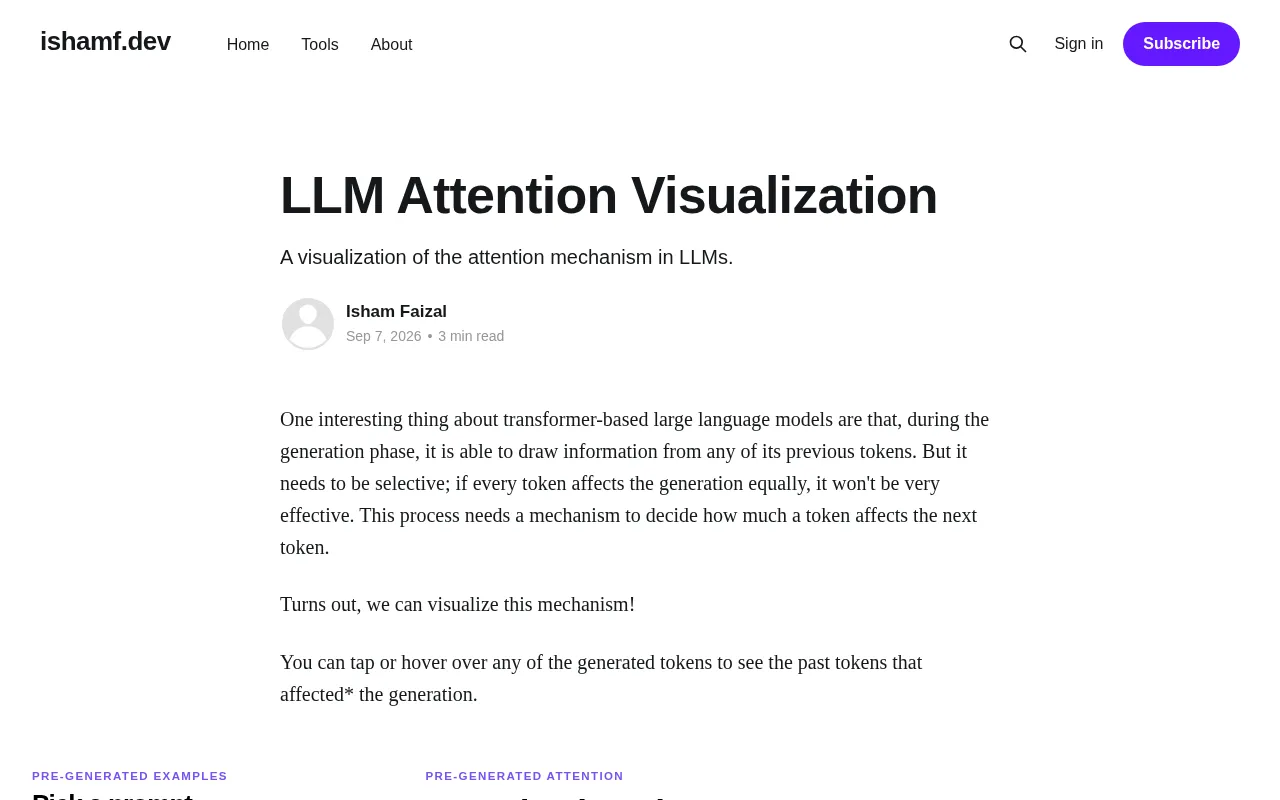 Visualizing LLM Attention: Demystifying How Large Language Models Think
