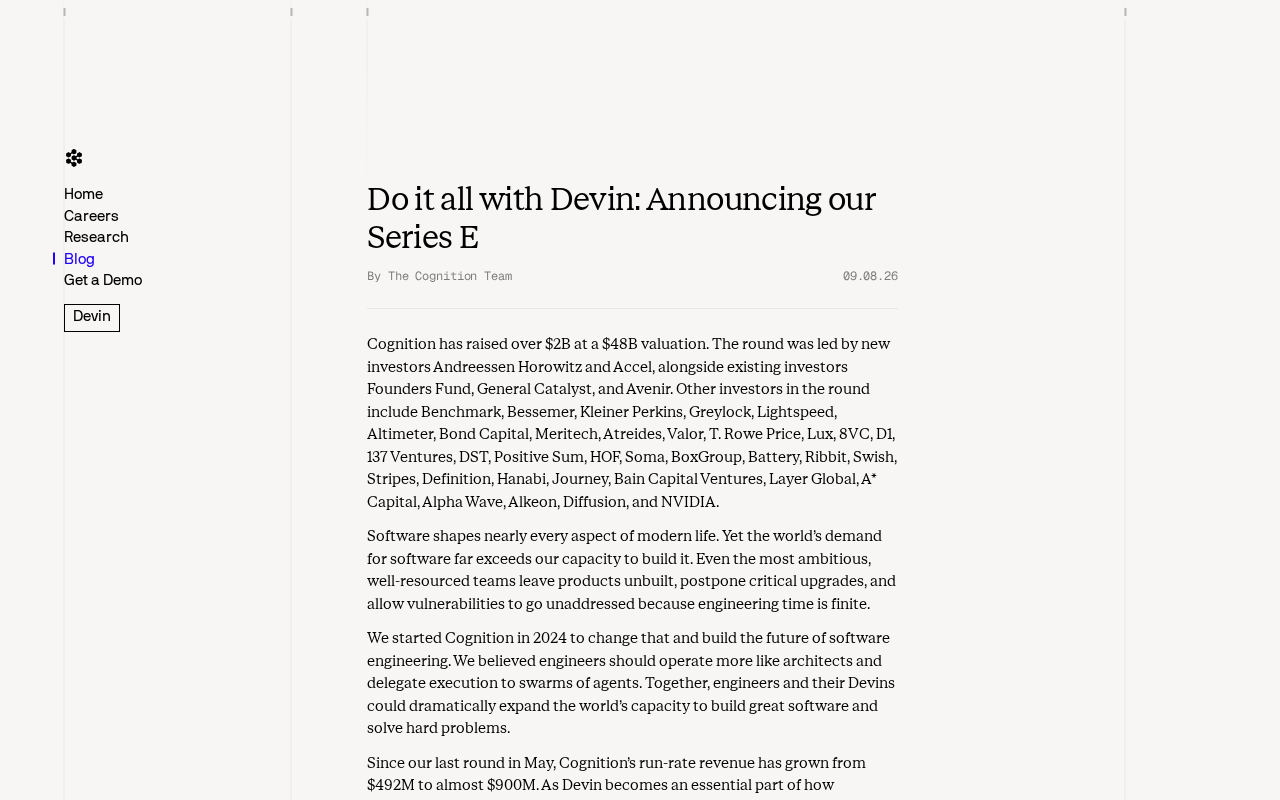Devin's Parent Company Cognition Raises $2B, Valuation Soars to $48B