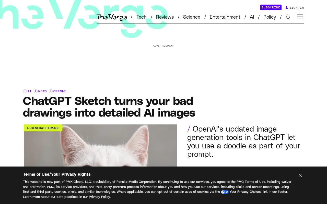 ChatGPT Sketch Feature: Turn Hand-Drawn Doodles into Stunning AI Images
