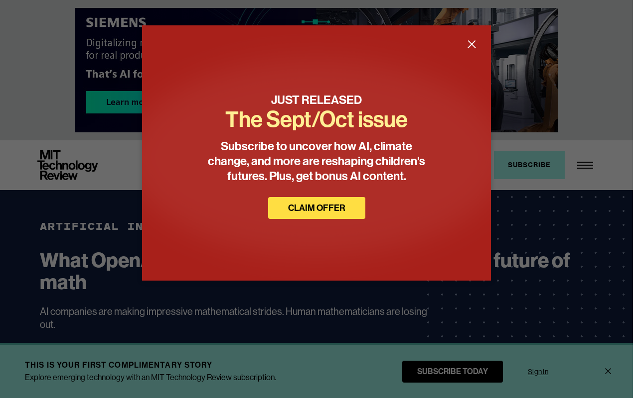rss source: What OpenAI’s latest controversy tells us about the future of math