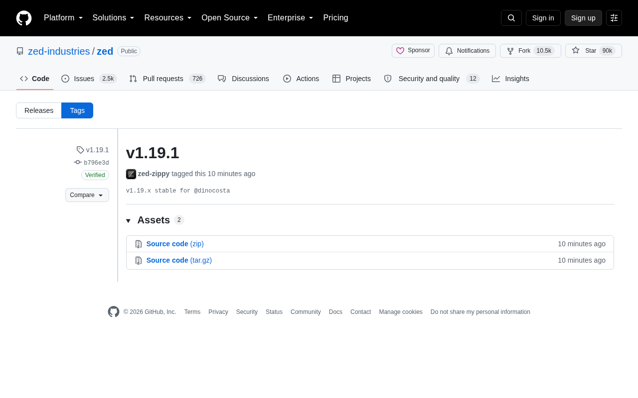 Zed编辑器v1.19.1:基于Rust的AI代码编辑器深度解析