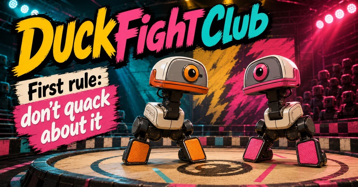 DuckFightClub:AI机器鸭格斗竞技场