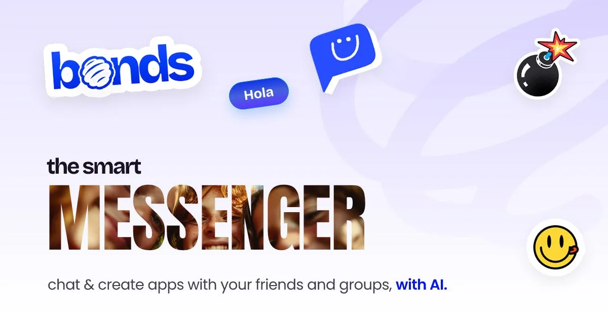 bonds: AI Chat That Automatically Generates Shared Group Apps