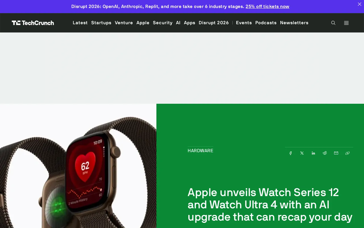 Apple Watch Series 12 and Ultra 4 Launch