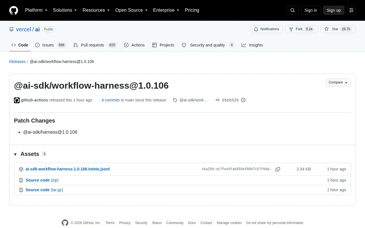 Deep Dive into Vercel AI SDK's workflow-harness Component and AI Workflow Orchestration