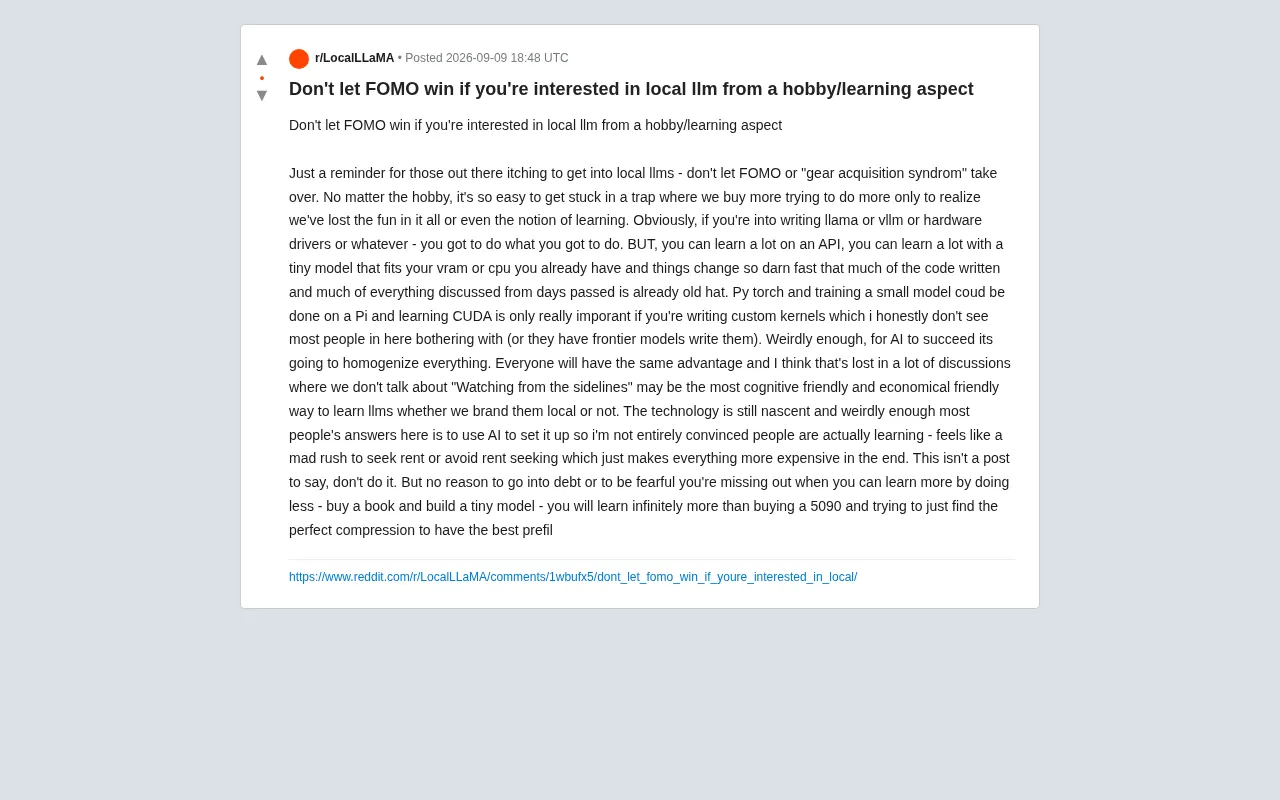 Reddit discussion screenshot