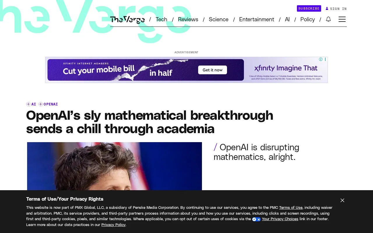 OpenAI's Claim of Solving a Millennium Prize Problem Sparks Academic Controversy