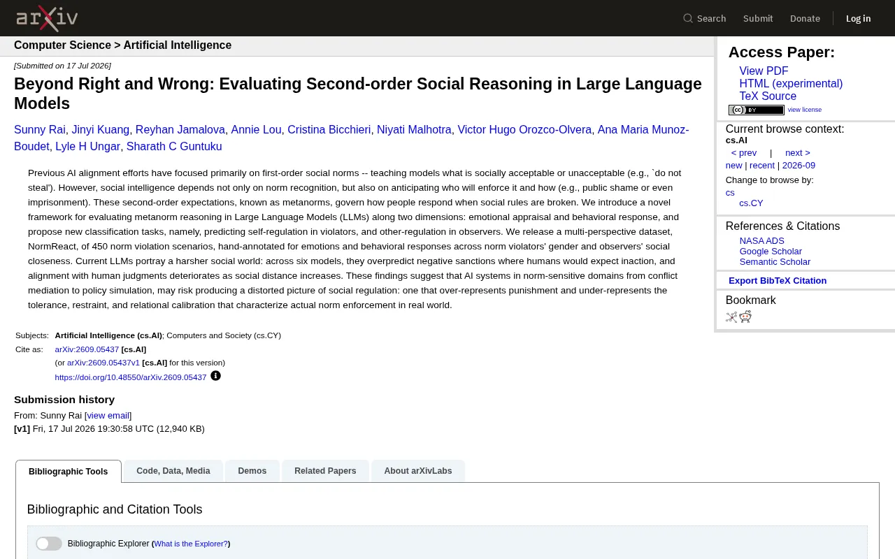 AI's Social Cognition Deficit: Why Models Consistently Over-Punish