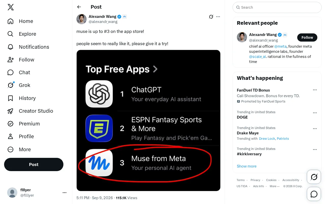 Muse Hits #3 on the App Store: Why This AI Social App Is Blowing Up