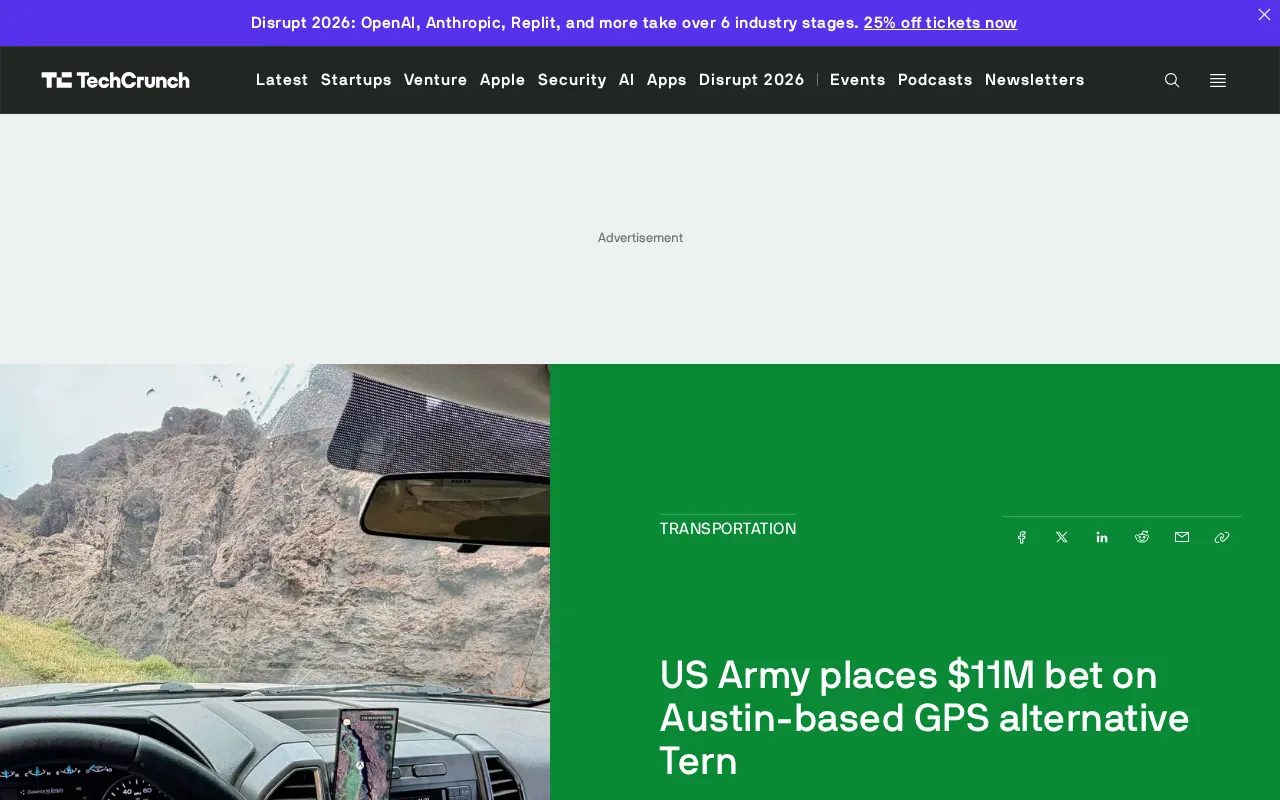 U.S. Military Bets $11 Million on Tern: How GPS-Alternative Navigation Tech Could Reshape the Future Battlefield