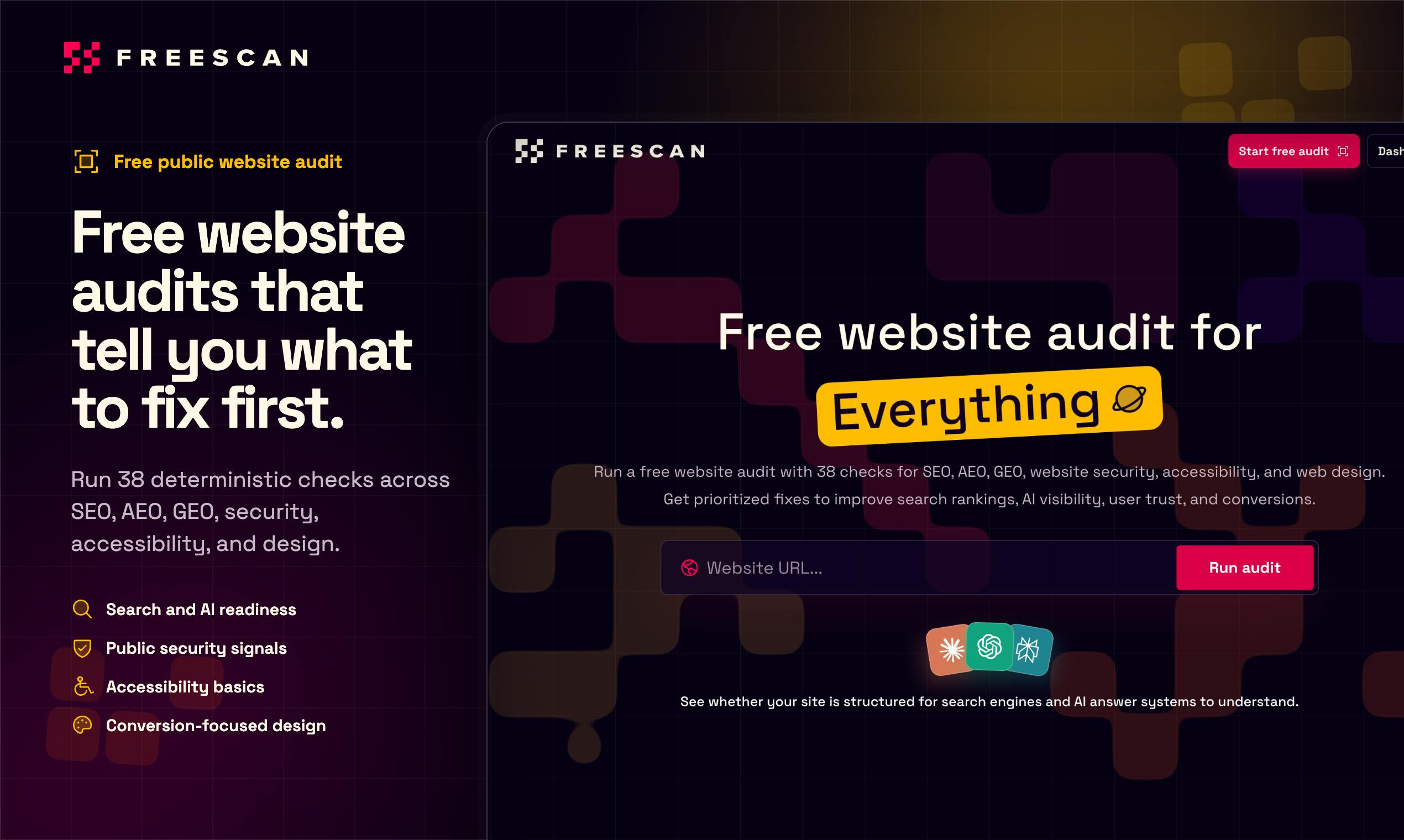 FreeScan.app 产品页面