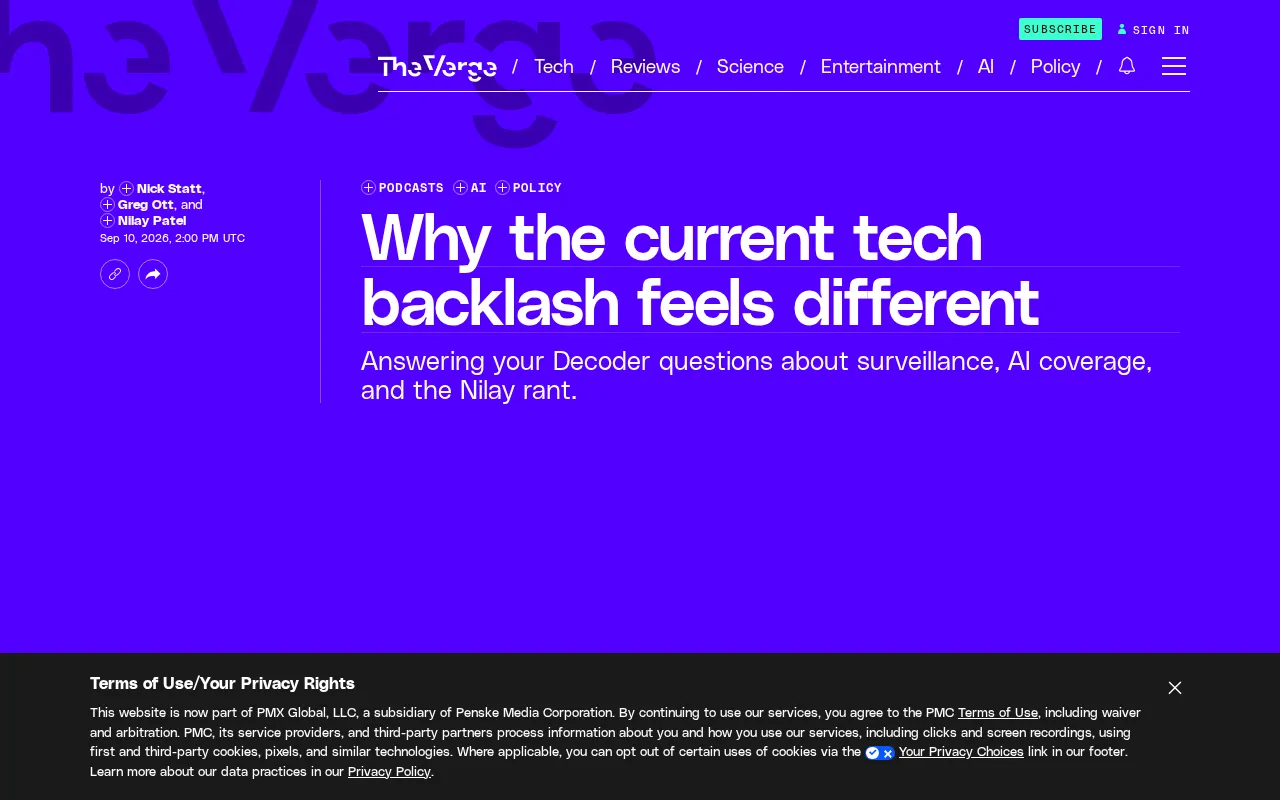 Why This Tech Backlash Is Different: From Isolated Criticism to a Systemic Trust Crisis