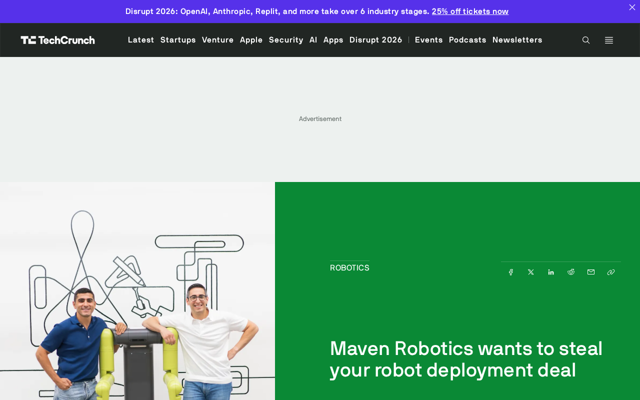 Maven Robotics 亮相