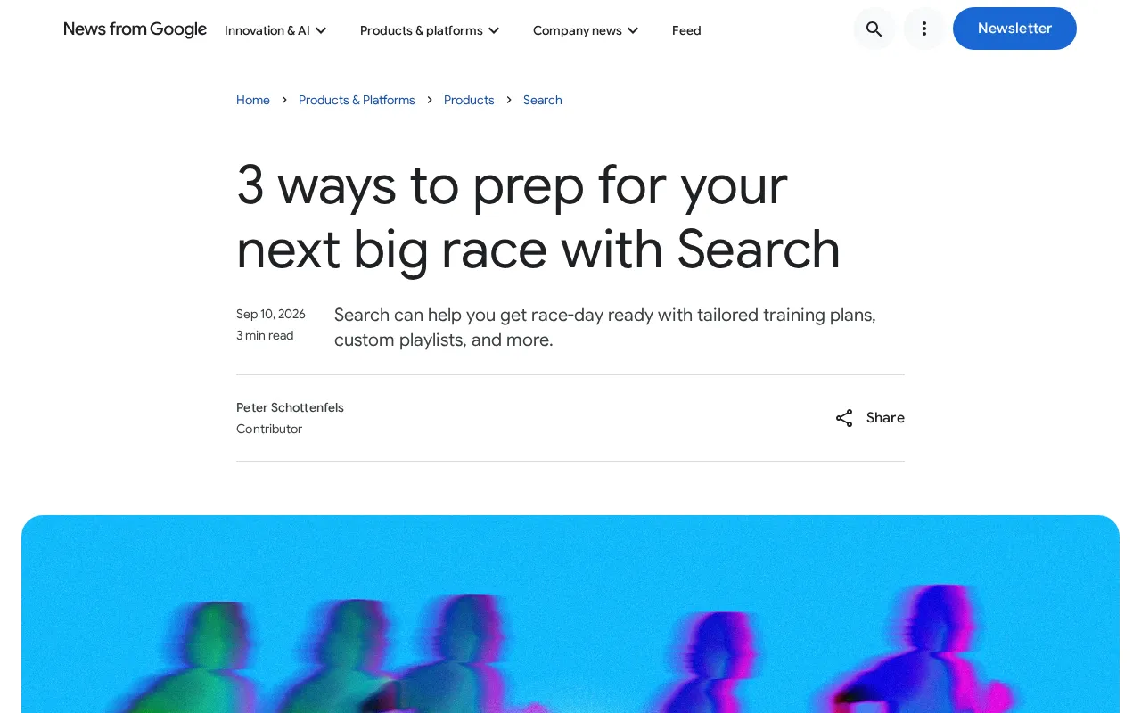 Google Search Gets a Marathon Makeover: 3 Practical Features to Supercharge Your Race Prep