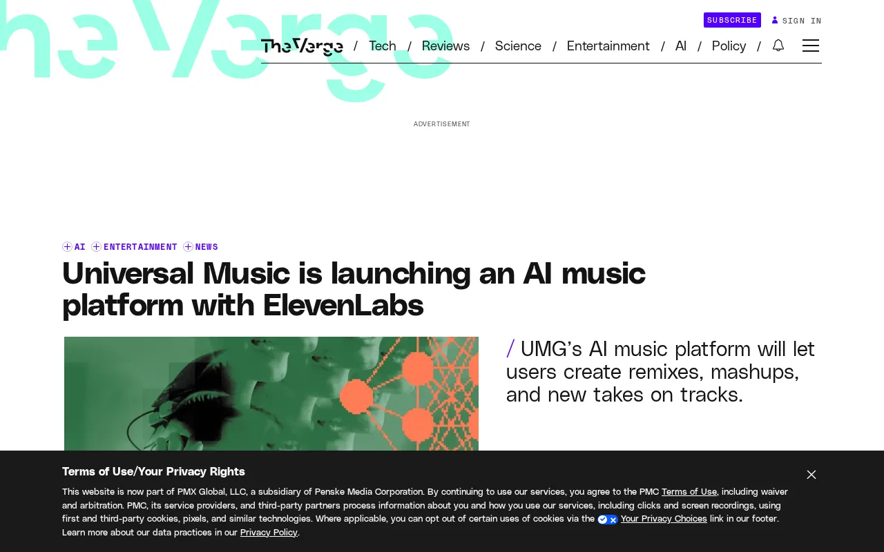 Universal Music AI Platform