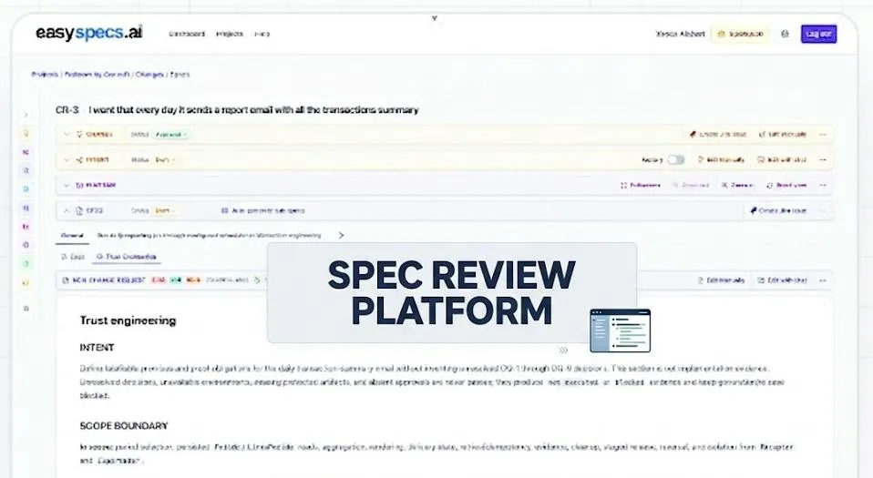 EasySpecs.ai: Solving the AI Code Trust Problem Through Spec Review
