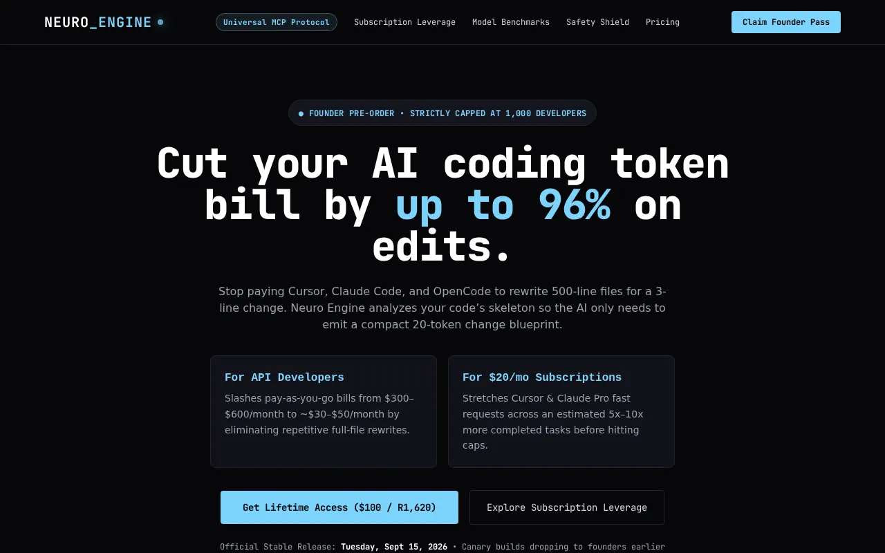 Neuro Engine project on Hacker News