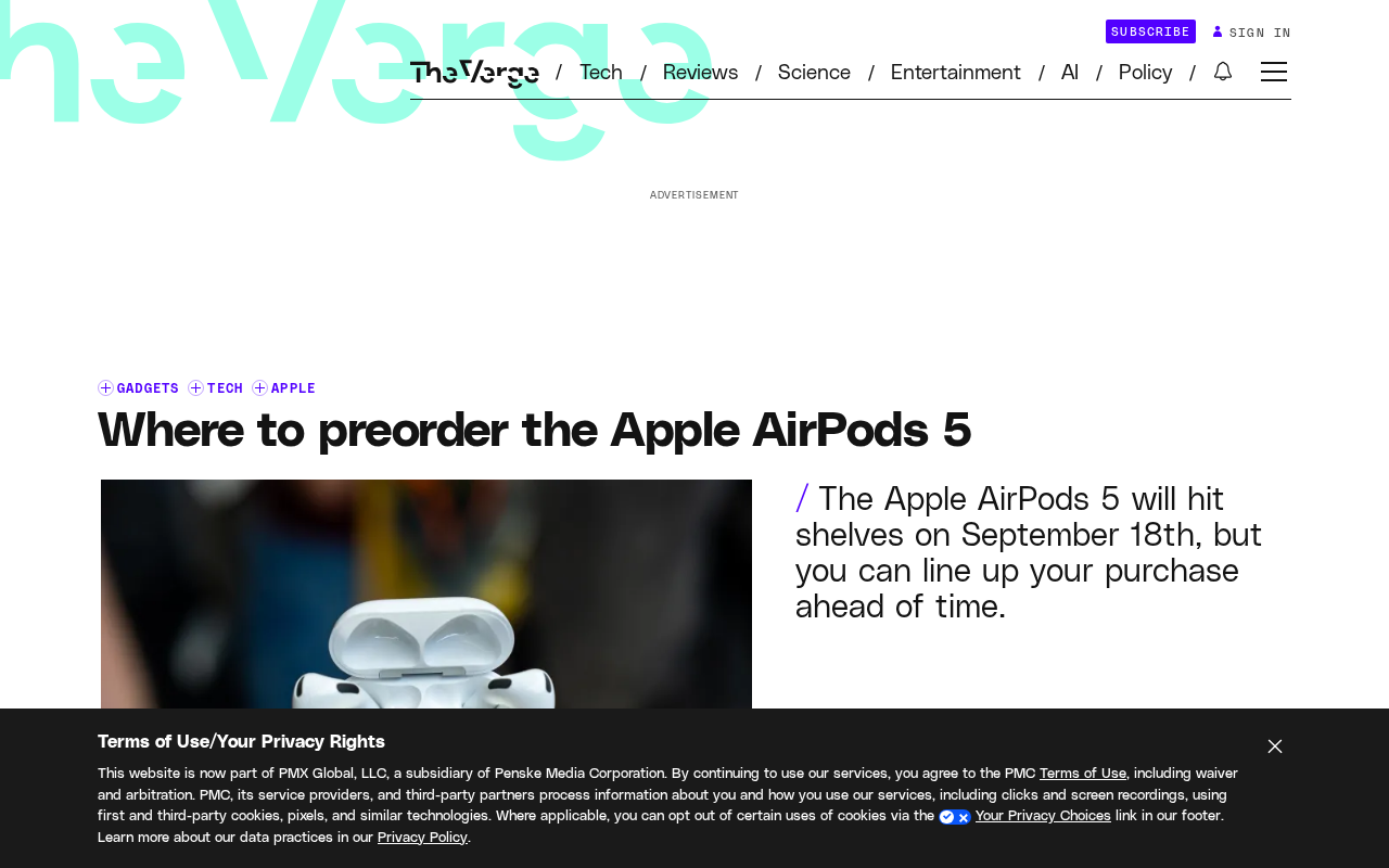 AirPods 5发布:主动降噪首次下放入门款,双版本预售开启