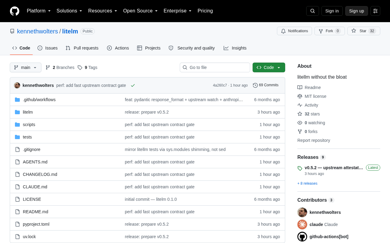Litelm: A Lightweight Alternative to LiteLLM Without the Bloat