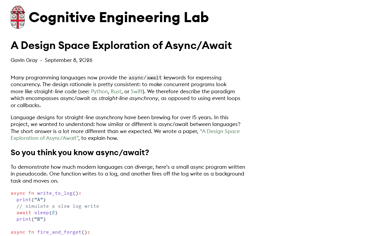 深入解析 Async/Await 的设计空间探索