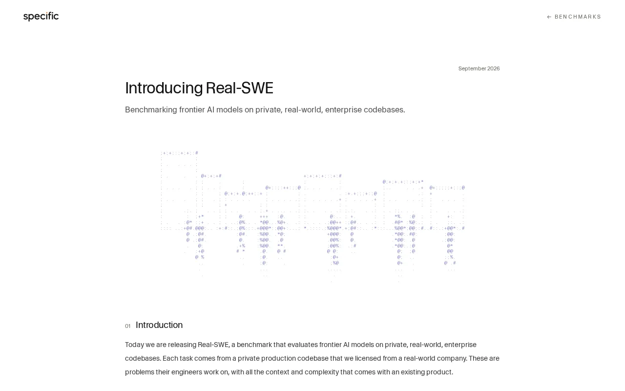 Real-SWE: Benchmarking AI Coding Models on Real Enterprise Codebases