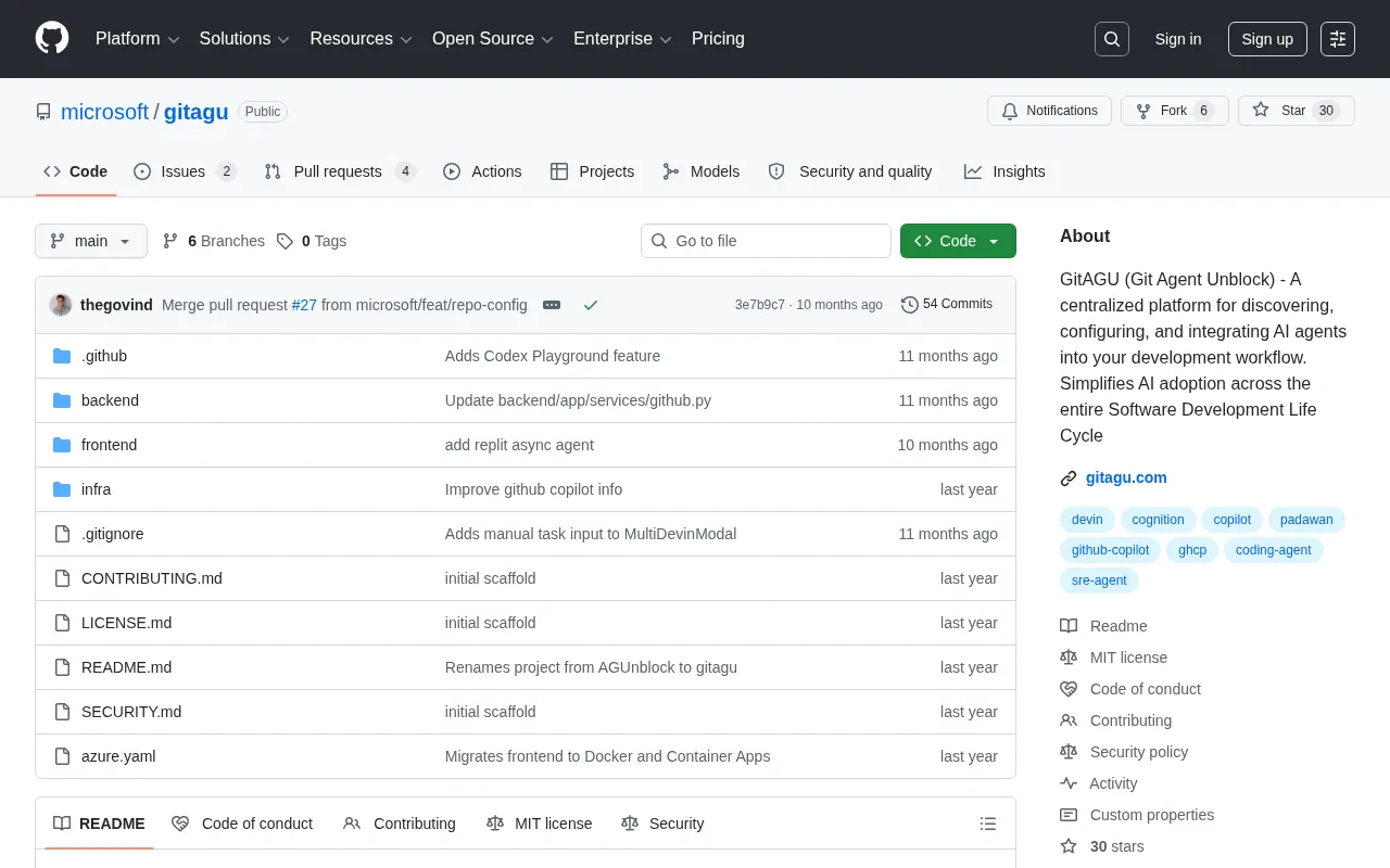 Microsoft Open-Sources GitAGU: A Unified Platform for Managing AI Agent Development Workflows