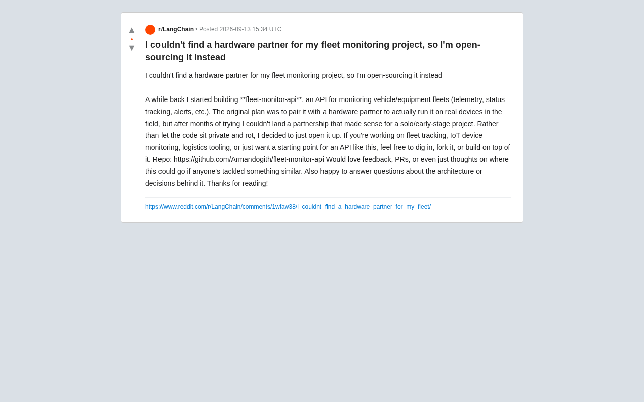 Reddit 原帖截图