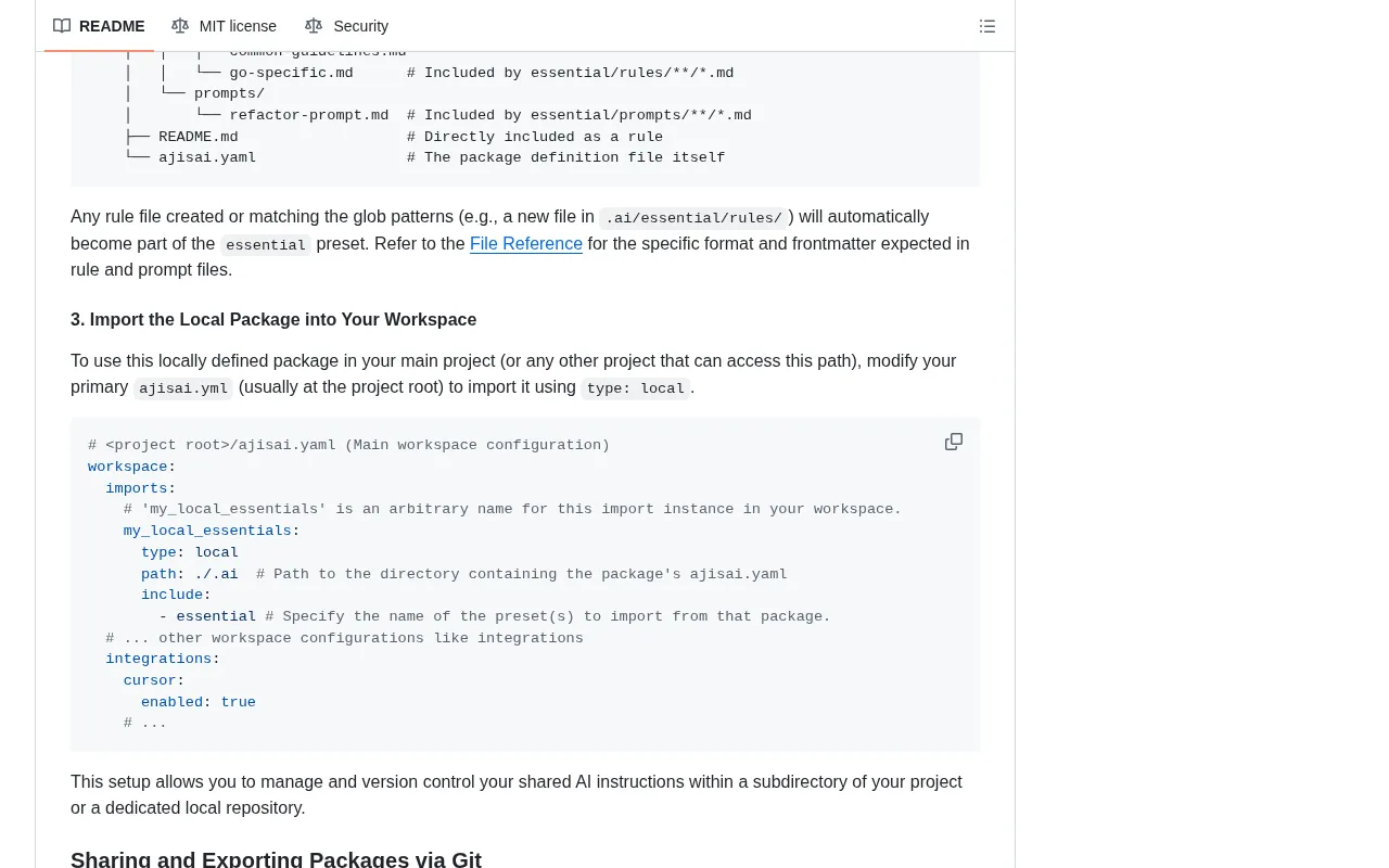 ajisai feature overview