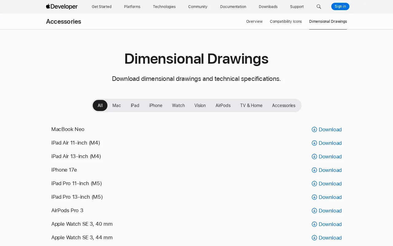 Apple Releases Accessory Dimensional Drawings: The Invisible Foundation of Its Hardware Ecosystem