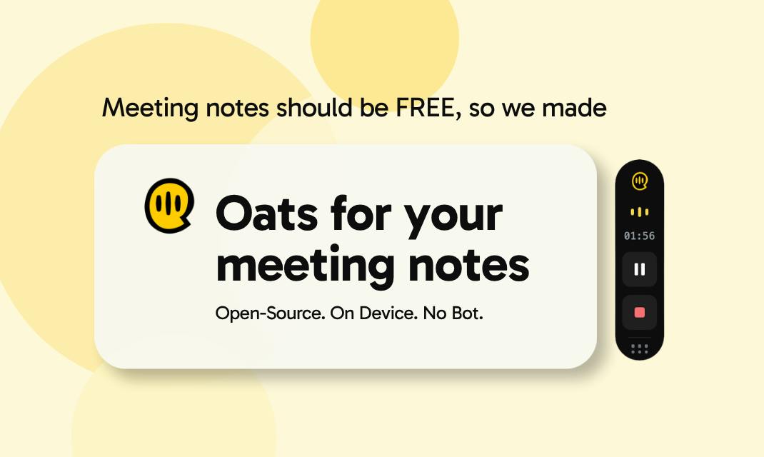 Oats 会议记录工具