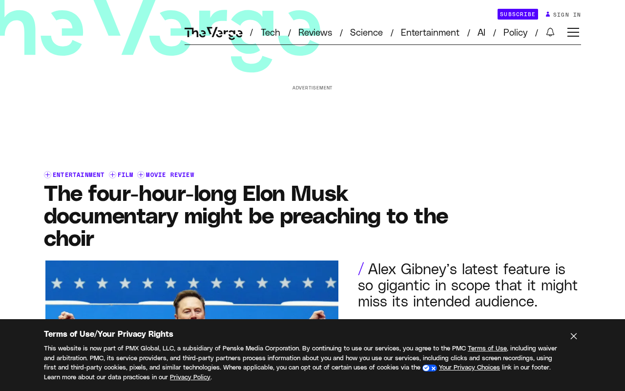 四小时马斯克纪录片《Musk》:一场对信徒的布道?