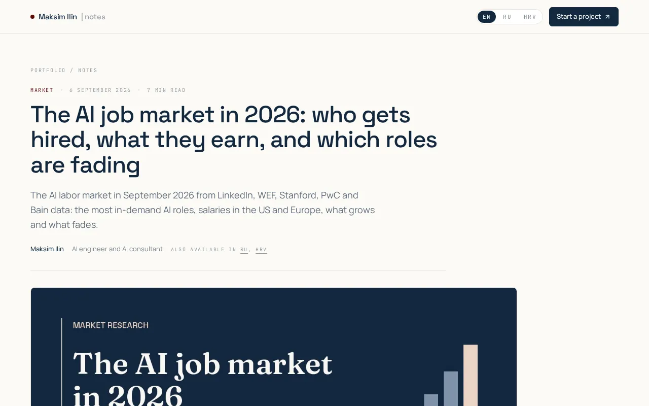 2026 AI Job Market Outlook: Opportunities and Structural Challenges