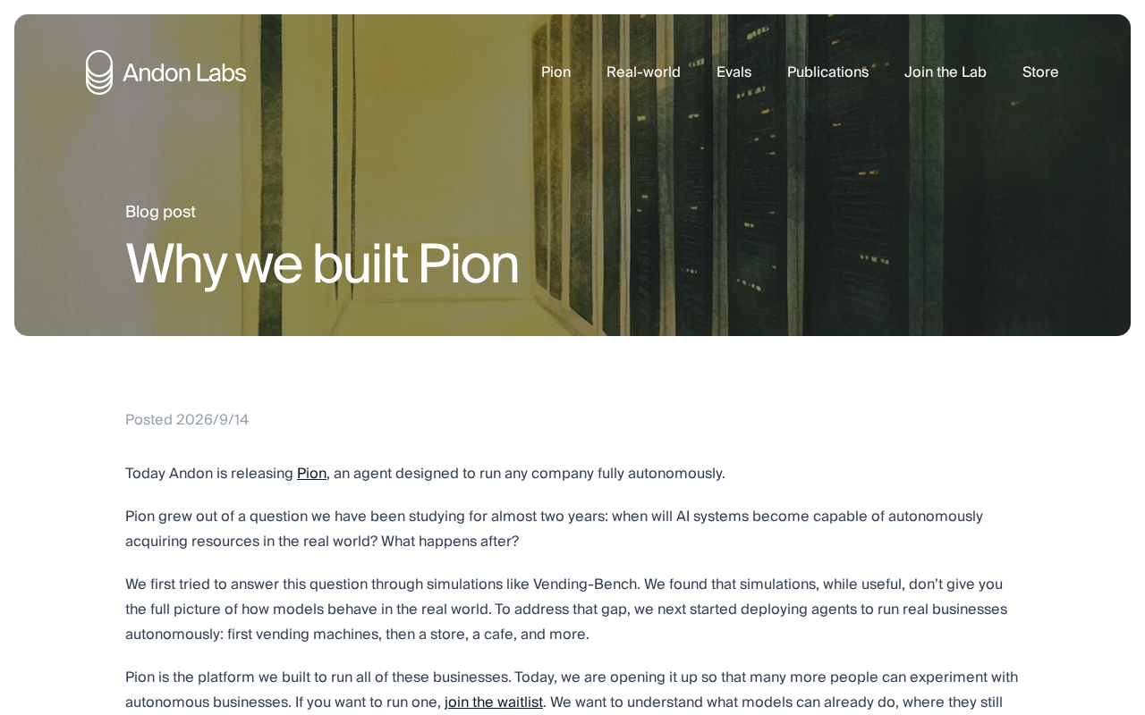 Pion: The Ambition and Reality of an AI Agent That Wants to Run Your Entire Company