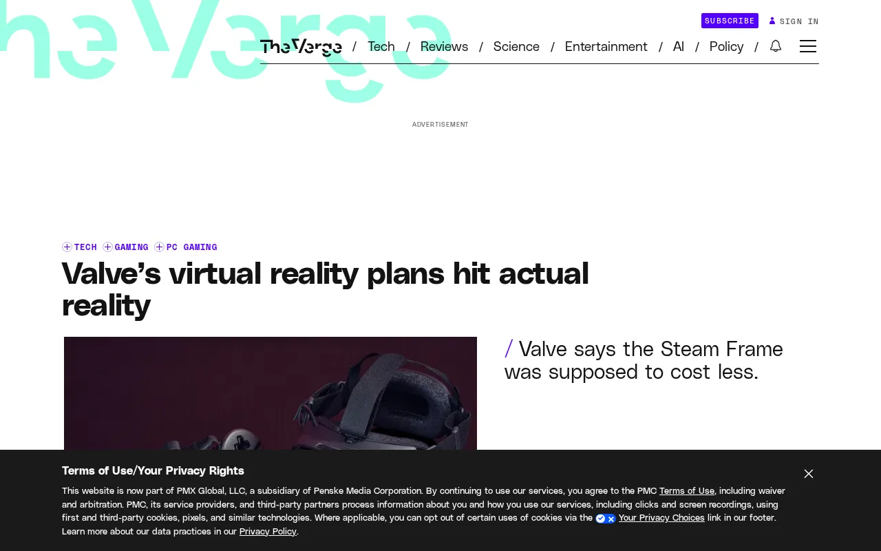 Valve Steam Frame Headset: Memory Price Surge Disrupts Pricing Plans