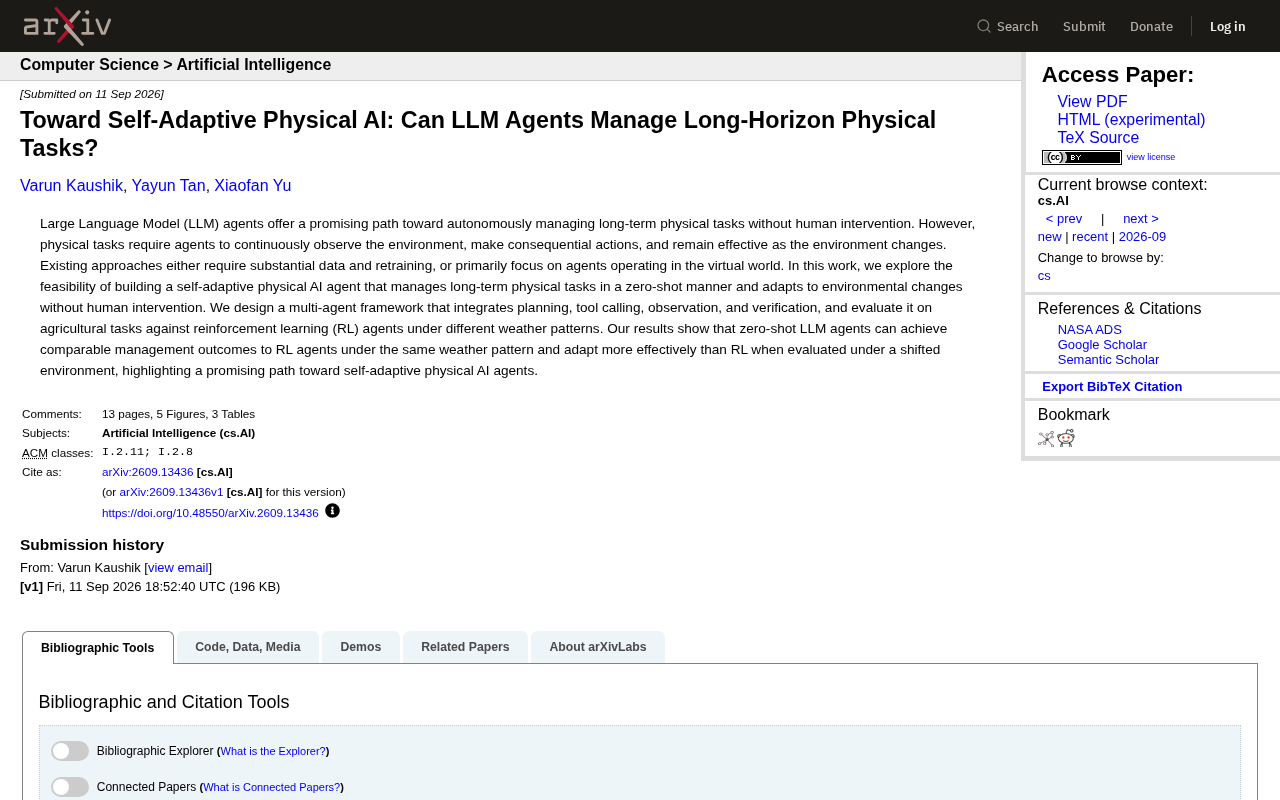 Adaptive Physical AI Exploration: Can LLM Agents Handle Long-Horizon Physical Tasks?
