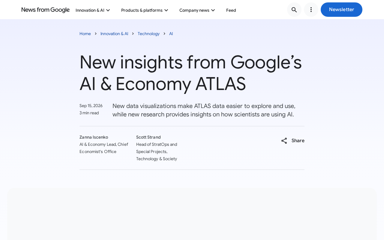Google Launches ATLAS: An Open-Access Platform for Visualizing AI's Global Economic Impact