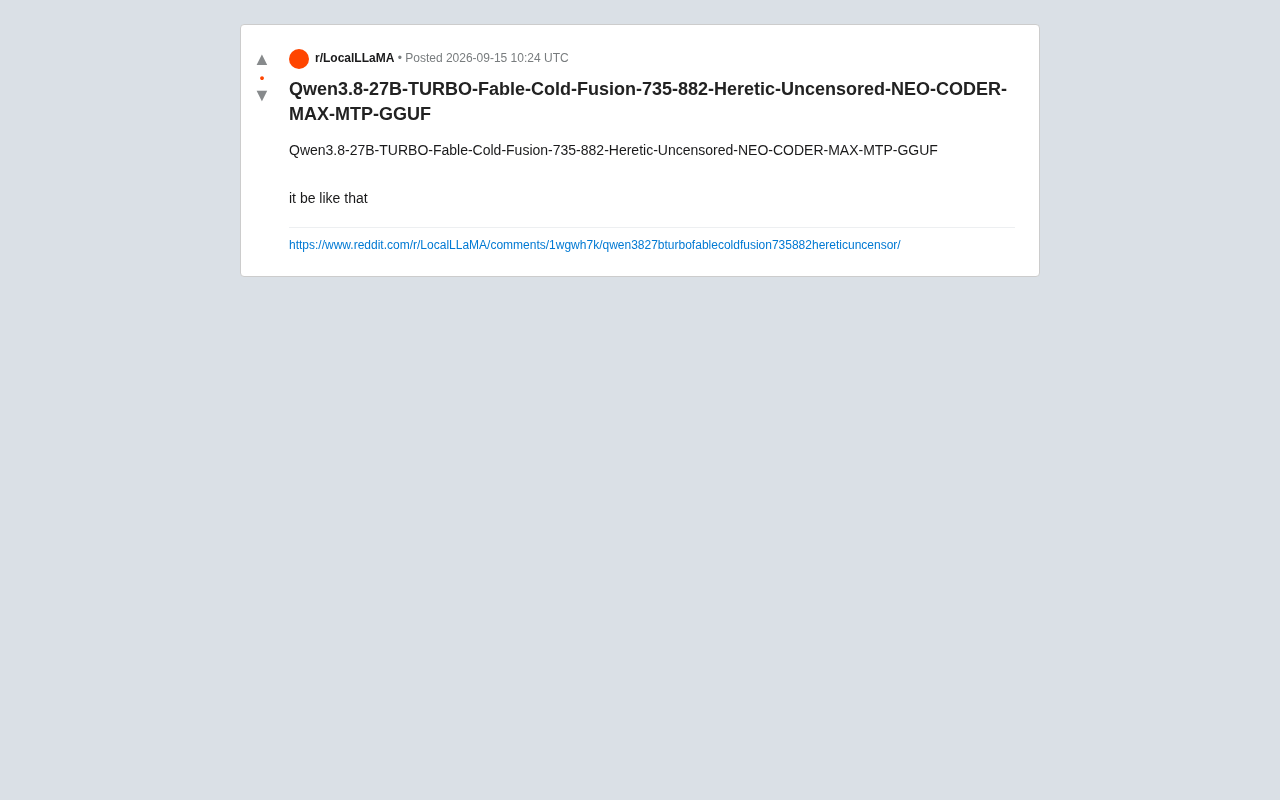 Absurd Open-Source Model Naming: What a Qwen Frankenstein Fork Reveals About Community Chaos