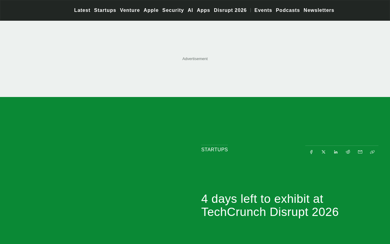 TechCrunch Disrupt 2026参展倒计时:初创企业的曝光机会