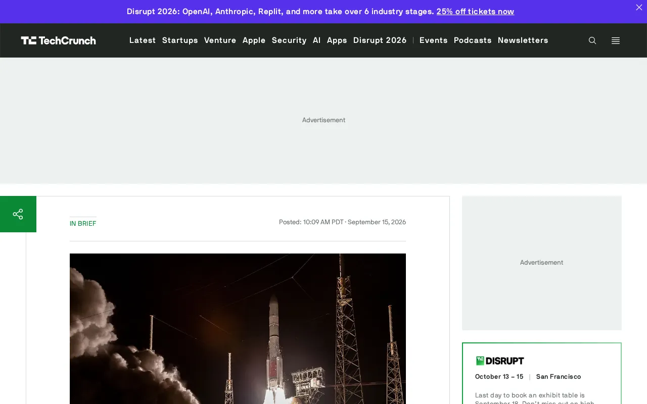 U.S. Military Publicly Acknowledges Deployment of Space Weapons in Earth Orbit for the First Time