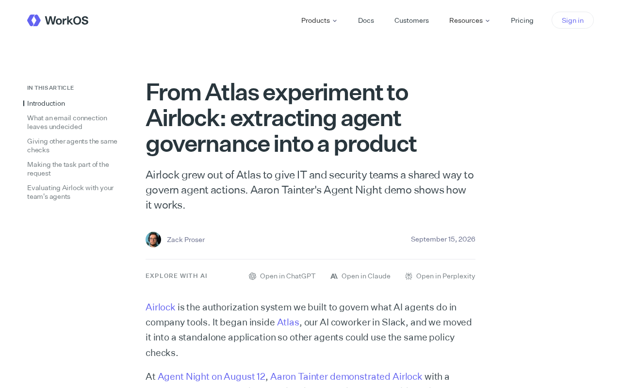 From Atlas to Airlock: The Productization of AI Agent Governance