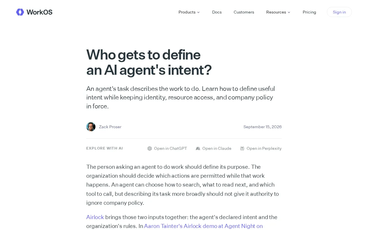 rss source: Who gets to define an AI agent's intent?