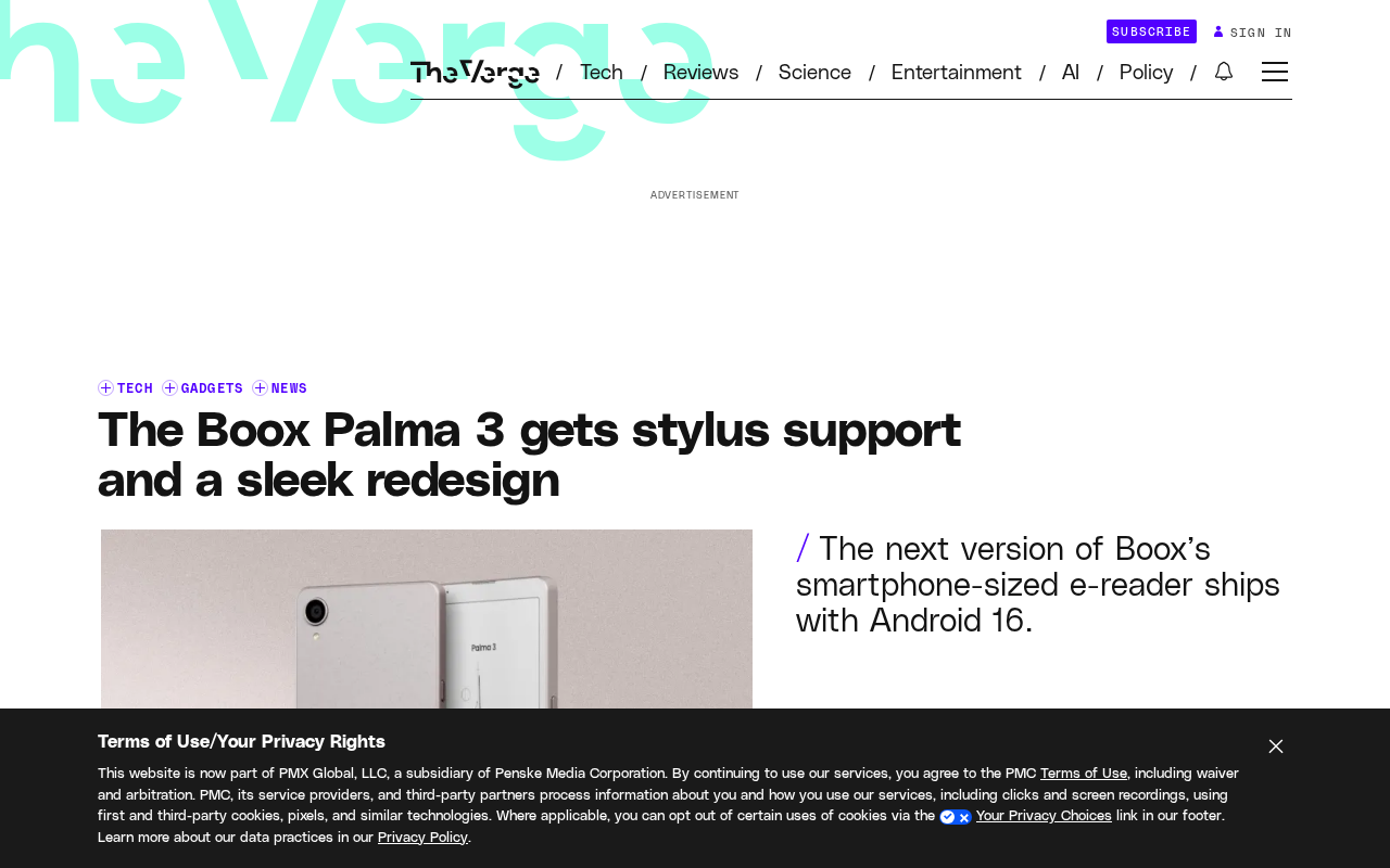 Boox Palma 3发布:新增手写笔支持与全新设计