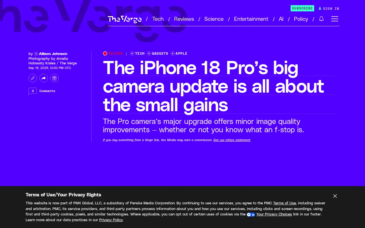 iPhone 18 Pro Camera Upgrades: The Value Hidden in the Details