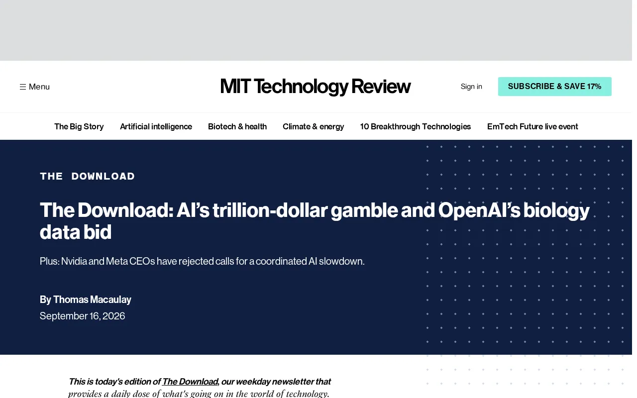 AI's Trillion-Dollar Gamble: Bubble or the Future?