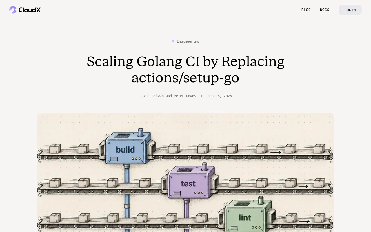 Optimizing Golang CI: Replacing actions/setup-go to Speed Up Builds