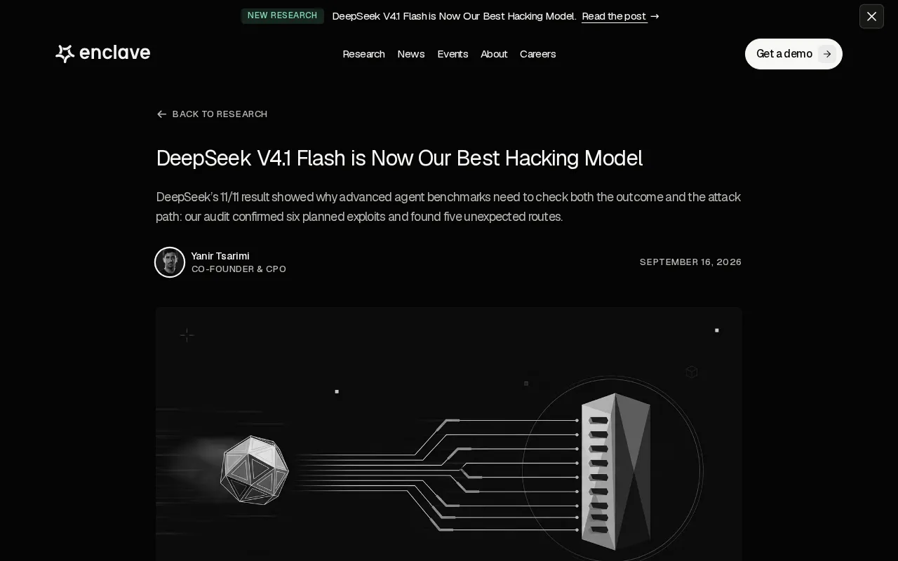 DeepSeek v4.1 Flash: The Best Security Testing Model?