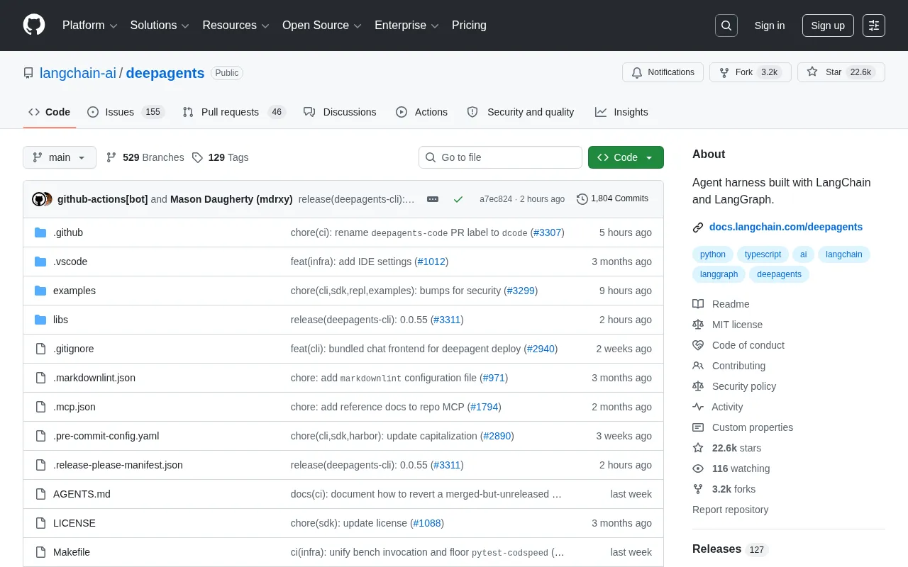 DeepAgents: LangChain's Deep Agent Development Framework Built on LangGraph