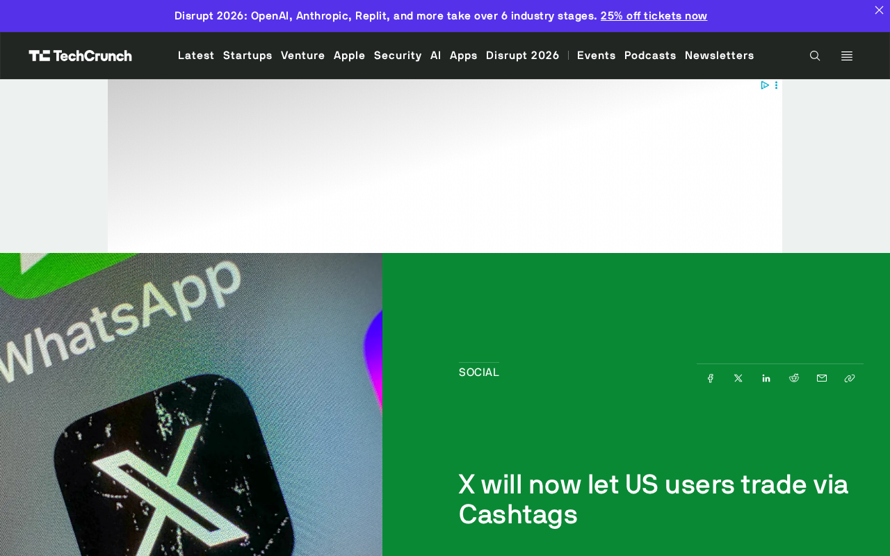 X Launches Cashtag Stock Trading, Blurring the Line Between Social Media and Markets