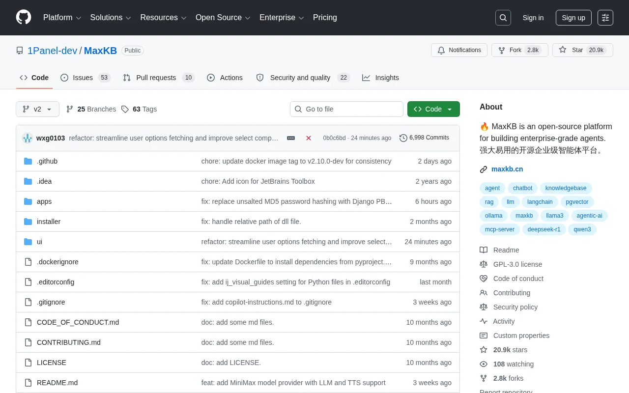 MaxKB Open-Source Agent Platform: A Deep Dive into the 20K-Star Enterprise Knowledge Base RAG Solution