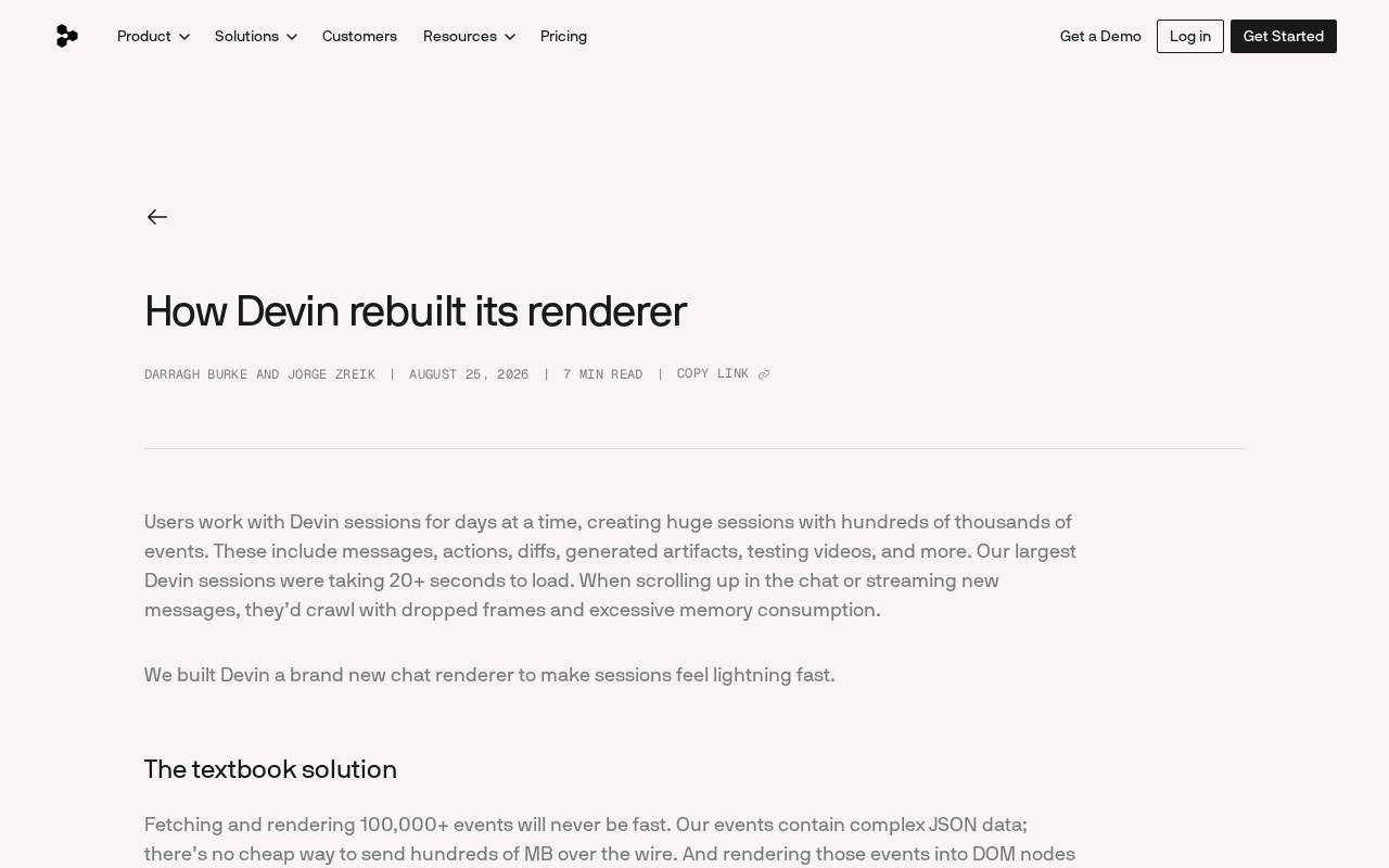 Devin如何重构渲染器:让超大会话秒开流畅